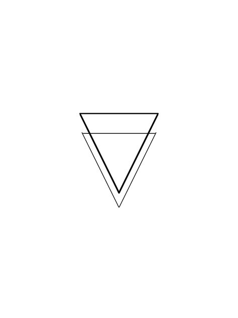 Double Triangle Tattoo Design, Triangles Tattoo Design, Double Triangle Tattoo, Triangles Tattoo, Triangle Tattoo Design, Double Triangle, Triangle Tattoos, Tattoo Idea, Triangles