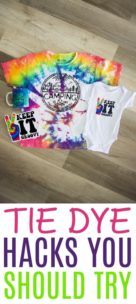 Tie dye is so popular again and with good reason – it’s so fun and colorful! In this post, we’re going to share some amazing Tie Dye Hacks You Should Try. #cricut #cricutexplore #cricutmaker #cricutmade #cricutprojects Tie Dye Vinyl, Tie Dye Kit, Tie Dye Crafts, Beginner Crafts, Screen Printing Techniques, How To Tie Dye, Screen Printing Shirts, Tie Dye Shirts, Create Diy