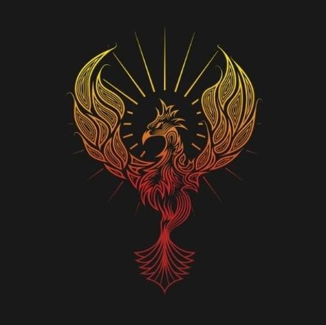 Burning Sun, Dragon Wallpaper Iphone, Phoenix Tattoo Design, Black Canvas Paintings, Logo Design Inspiration Creative, Asian Tattoos, After The Fall, Phoenix Bird, Phoenix Tattoo