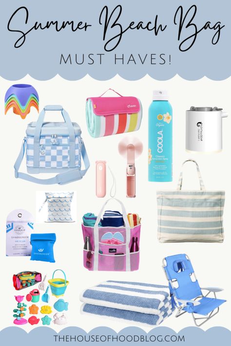 Our beach bag must haves! We head to the beach weekly and have our favorite tried and true beach must haves in a round up! #beachbag #beachtrip #momstyle #beach #summer #summerstyle Beach Bag Essentials For Moms, Kids Beach Must Haves, Beach Bag Must Haves, Beach Must Haves For Women, Beach Must Haves For Kids, What To Bring To The Beach, Beach Set Up, Beach Essentials For Women, Beach Bag List