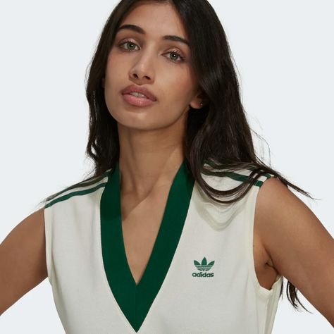 adidas Tennis Luxe Tennis Dress - White | adidas US Adidas Tennis, Sport Style, Tennis Clothes, Tennis Dress, White Adidas, Adidas Logo, Shop Dresses, Sport Fashion, Pleated Dress