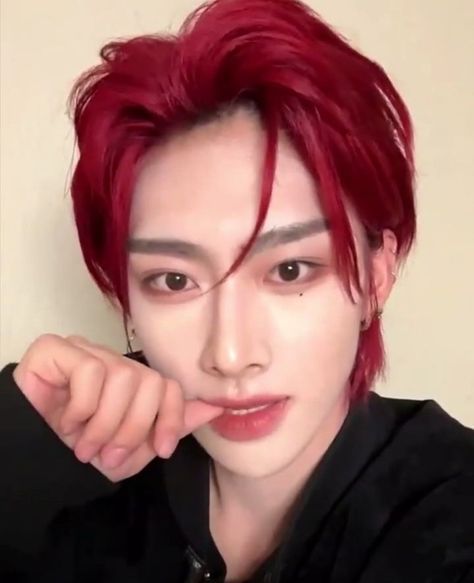 Red Hair Ricky, Ricky Zb1 Red Hair, Ricky Red Hair, Shen Ricky, Shen Quanrui, Ricky Zb1, Boss Baby, Emo Bands, Anime Boyfriend