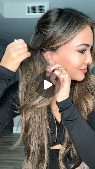 Hairstyles Without Heat, Hair Hack, Easy Hair, April 7, Hair Transformation, Hair Hacks, Easy Hairstyles, Heat, Hairstyles