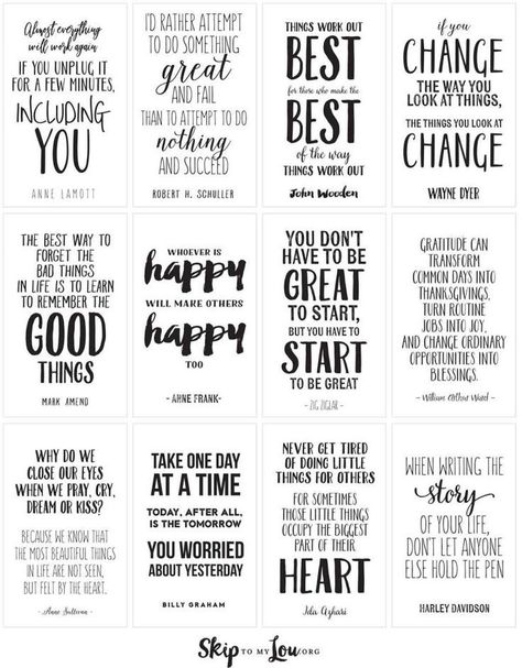 Printable life quotes. Need inspiration or a little pick me up. Simply download, print, and have a happy day. #quotes #printable Amazing Life Quotes, Printable Life Quotes, Quotes For Inspiration, Free Printable Quotes, Printable Inspirational Quotes, Positive Encouragement, Free Printable Cards, Motivation Positive, Inspirational Printables