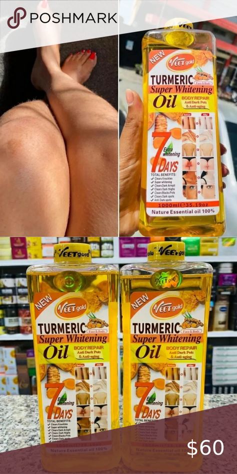 Veet Gold Turmeric Oil Benefits Of Turmeric Oil, Veet Gold Body Oil, Veet Gold Oil, How To Make Turmeric Oil, Tumeric Oil For Skin, Turmeric Oil Benefits, How To Use Veet, Turmeric Lotion, Diy Meals