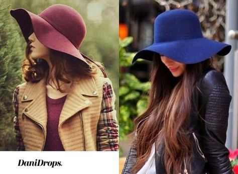 39 Floppy Hat - Hat Trend 2023 - See more than 80 models, which ones will be in fashion, how to use them and combine them with your favorite look Floppy Hat Outfit, Pork Pie Hat, Trend 2023, Floppy Hats, Hat Outfit, Types Of Hats, Pork Pie, Bowler Hat, Types Of Women