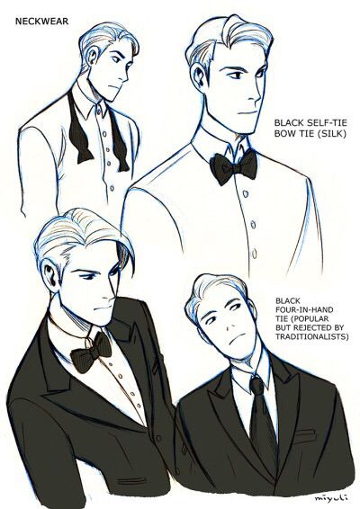 4 Tie Drawing, Black Tie Dress Code, My Notes, Have Inspiration, Black Tie Dress, Poses References, Drawing Clothes, Blog Website, Character Design References