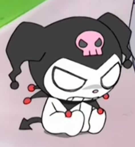 Kuromi Icon, Onegai My Melody, Kuromi Aesthetic, Sanrio Aesthetic, Hello Kitty Cute, Kuromi Sanrio, Kitty Pictures, Hello Kitty Kuromi, Melody Hello Kitty