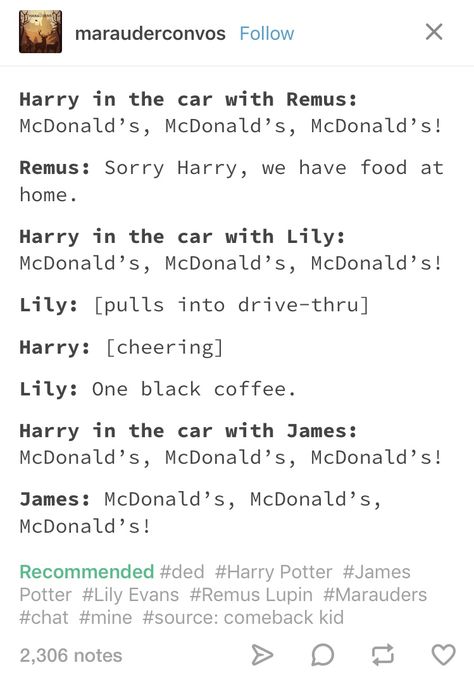 Harry Potter Tumblr Posts The Marauders, Drarry Memes Hilarious, Wolfstar Memes, Harry Potter Texts, Harry Potter Next Generation, Hogwarts Memes Funny, Funny Harry Potter Jokes, Harry Potter Feels, Gay Harry Potter