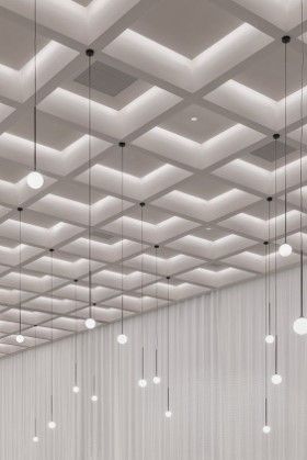 Aesthetic Ceiling Design, Planked Ceilings, Ceilings Painted, Aesthetic Ceiling, Waffle Ceiling, Drop Ceilings, Metal Ceilings, Beam Ceilings, Architecture Ceiling