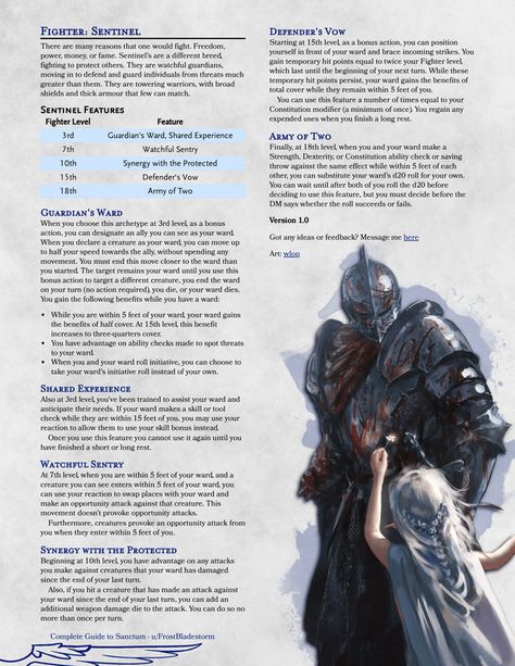 Dnd Martial Archetype, Dnd 5e Homebrew Fighter Archetype, Fighter Dnd 5e, 5e Fighter Archetypes, Dnd Fighter Archetype, Martial Archetype 5e, Dnd Fighter Homebrew, Fighter Archetype 5e, Dnd 5e Fighter Subclasses