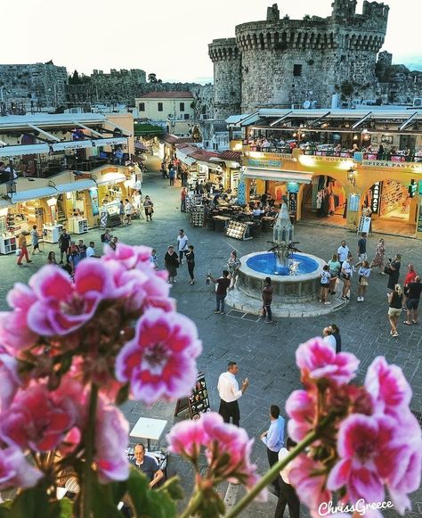 Old Town Rhodes, Rhodes Island Greece, Greece Rhodes, Rhodes Island, Greece Fashion, Greek Travel, Easter Week, Medieval City, Rhodes Greece