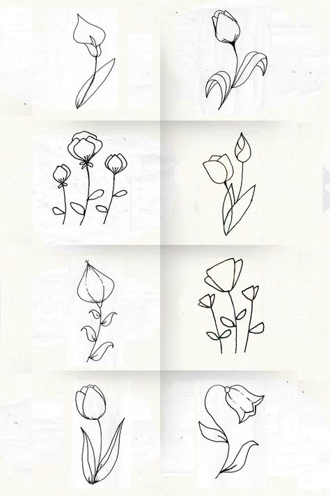 Hello Doodle Lovers. Obsessed with Flower Doodles? Follow alone with us in this quick doodling lesson where we showed 8 Simple and Easy Flower Doodles for the beginners. Quick Flower Doodles, Easy Flower Doodles, Hello Doodle, Easy Flower Drawings, Doodle Paint, Easy Flower Painting, Watercolor Brush Pen, Flower Pens, Pen Drawings