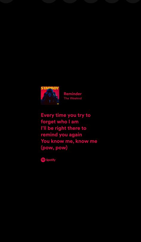 Wallpaper Songs Spotify, Aesthetic Wallpaper Music Lyrics, Spotify Lyrics Wallpaper, Weekend Lyrics, Lyric Backgrounds, Random Lyrics, Weekend Aesthetic, Starboy The Weeknd, The Weeknd Poster