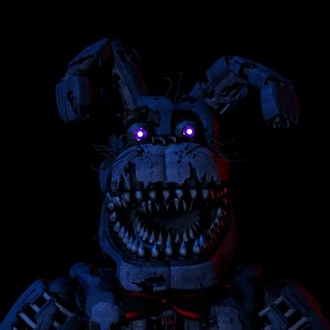 Nightmare Bonnie Pfp, Nightmare Bonnie Fnaf, Fnaf Widgets, Nightmare Bonnie, Dark Characters, Fnaf Icon, Withered Bonnie, Bonnie Fnaf, Fnaf Photos