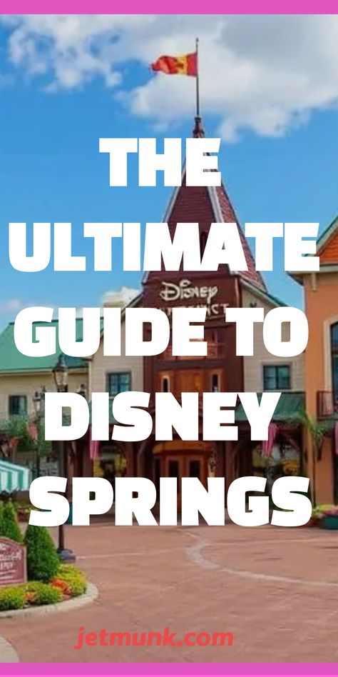 Disney Springs Guide to Shopping, Dining, and Entertainment Orlando Shopping, Disney Springs Orlando, Destination Travel, Visit Orlando, Disney Orlando, Holland America, Disney Springs, Disney Merchandise, Classic American