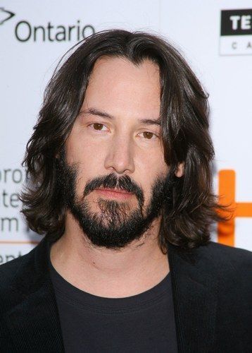 littlesatandaughter: Happy Birthday Keanu! - Keanuquotes Keanu Reeves Hairstyle Long Hair, Keanu Reeves Long Hair, Keanu Reeves Hairstyle, Keaune Reeves, Keanu Reeves Beard, Long Hair And Beard, Keanu Reeves House, Keano Reeves, John Depp