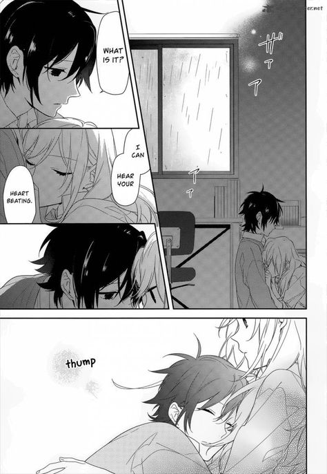 Horimiya Manga, Hori San, Kyouko Hori, Manga Couple, Romantic Manga, Manga Panels, Shoujo Manga, Cute Couple Art, Manga Pages