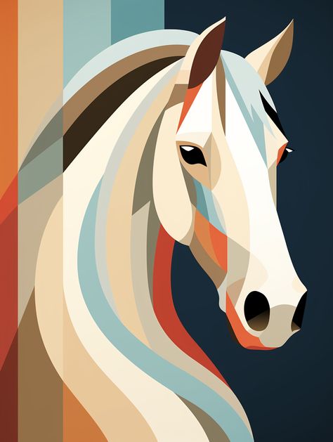 Horse depicted in a Scandinavian minimalistic art style. AI-generated Horse Art Painting, Boho Art Painting, Geometric Art Animal, Abstract Horse Art, Minimalist Art Deco, Buddha Painting Canvas, Acrylic Art Projects, Minimalistic Art, Canvas Art Projects