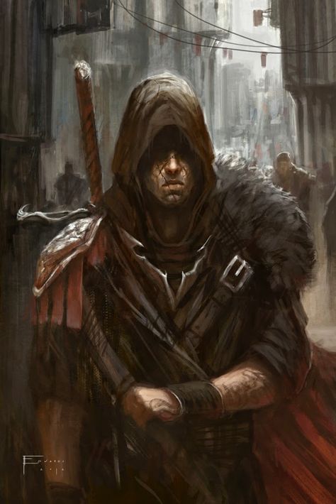 man cloak hood Cyberpunk 2020, The Stranger, Fantasy Portraits, Deviant Art, Fantasy Male, High Fantasy, Fantasy Warrior, 판타지 아트, Fantasy Rpg