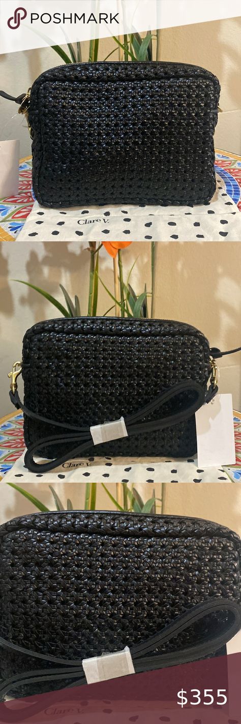 Clare V. Midi Sac Woven Leather Crossbody Bag
Clare V. Earthy Style, Clare V, Clare V., Crossbody Strap, Leather Crossbody Bag, Leather Crossbody, Crossbody Bag, Handbags, Leather