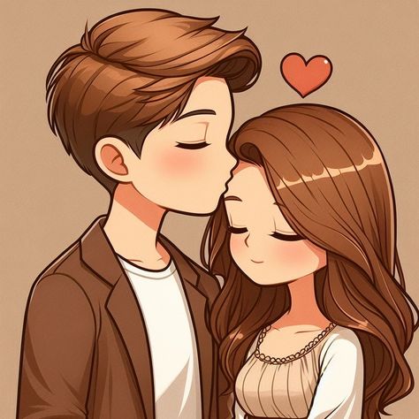 Couple Poses Cartoon, Couple Cartoon Romantic, Sweet Couple Cartoon, Love Cartoon Couple, Very Cute Puppies, Love Animation Wallpaper, Couple Dp, Cute Cartoon Images, Romantic Anime Couples