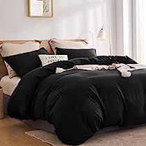 Black Bedspread, Black Comforter Sets, King Size Comforter Sets, Black Comforter, Black Duvet, Duvet Cover Queen, King Size Comforters, Black Duvet Cover, King Size Duvet Covers