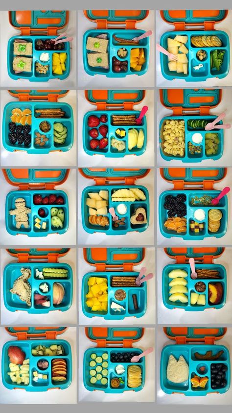 15 Preschooler Lunches on Bentgo Kids Lunchbox Bentgo Kids Lunch Ideas, Kids Lunch Ideas, Lunch Packing, Ideas For Preschoolers, Bentgo Kids, Lunchbox Ideas, Insulated Lunch Box, Pack Lunch, Kids Lunchbox