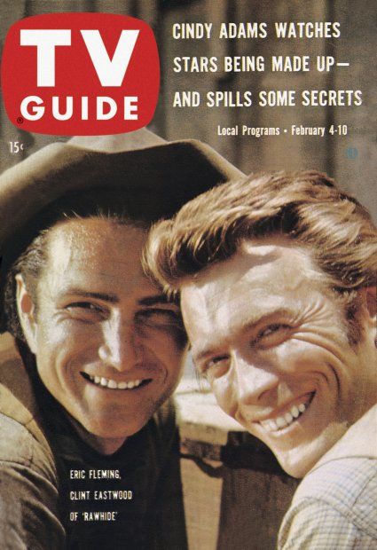 Rowdy Yates, Actor Clint Eastwood, Don Knotts, History Of Television, Tv Westerns, Classic Television, Old Tv Shows, Vintage Tv, Tv Guide