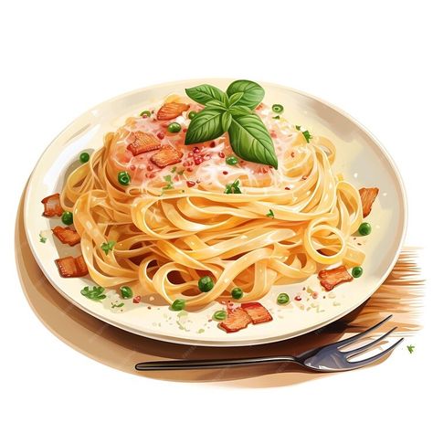 Watercolor of a Tantalizing Plate of Spaghetti Carbonara Wit Beauty Painting Art Food Cuisine | Premium AI-generated image Plate Of Spaghetti, Plate Drawing, Anime Rpg, Beauty Paintings, Food Illustration Art, Spaghetti Carbonara, Food Drawings, Food Drawing, Art Food