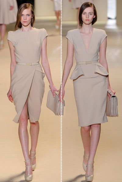 Nude Color Dress, Nude Dresses, Dress Classy, Color Dress, Nude Color, New Week, Elie Saab, Office Fashion, Work Fashion