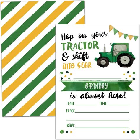 Tractor Baby Shower, John Deere Birthday, Tractor Birthday Party, Tractor Party, Tractor Birthday, Farm Birthday Party, Farm Birthday, Party Celebration, Happy Birthday Banners