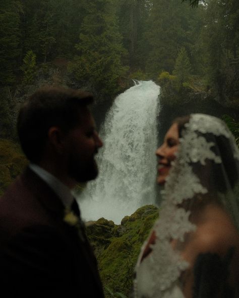 everyone kinda freaks the fck out when i post these two soooo enjoy <3 . . . . . #777luckyfish #authenticlovemag #cinematicphotography #moviescenes #dirtybootsmessyhair #pnwphotographer #weddingphotographer #destinationwedding . oregon wedding photographer, unique wedding dresses, waterfall elopement, oregon elopement, cinematic couples photography Portland Oregon Elopement, Ghostly Wedding, Oregon Proposal, Secret Elopement, Horse Lifestyle, Elopement Oregon, Waterfall Elopement, Private Vows, Oregon Coast Wedding