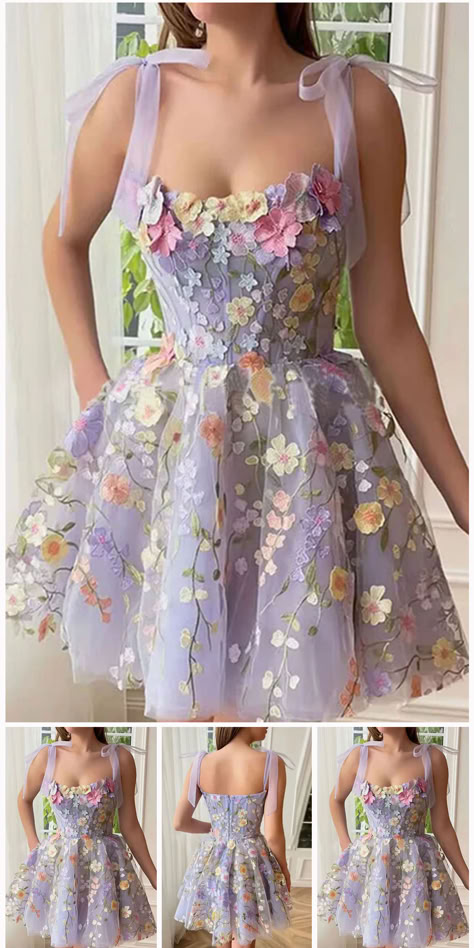 BUY 1 GET 2RD 50% OFF>>CODE:HOT3 BUY 3 GET 4RD FREE OFF>>CODE:HOT4 8% OFF NO LIMITE>>CODE:BN8 Fantasy Themed Wedding, Cottage Outfits, Party Outfit Ideas For Women, Cakes Purple, Eras Fits, Garden Princess, Poofy Dress, Book Fairy, Vintage Birthday Cakes