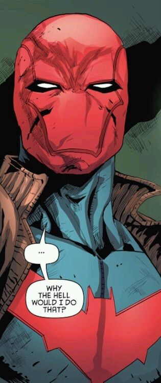 How many times did you ask that question Todd? Red Hood Wallpaper, Red Hood Dc, Batman Red Hood, Red Hood Comic, Devil Face, Red Hood Jason Todd, Comics Characters, Van Helsing, Arte Dc Comics