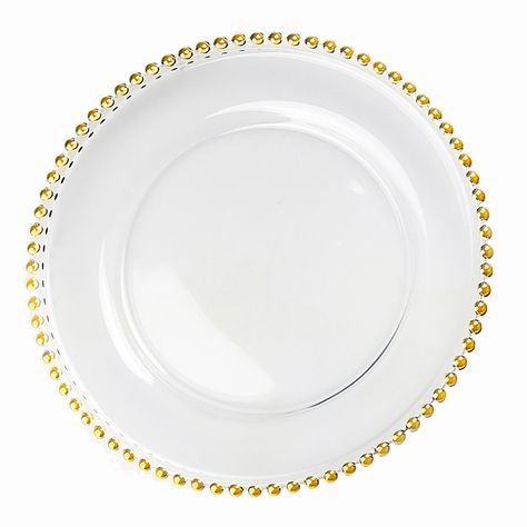 High Quality Glass Beaded Charger Plate For Wedding - Buy Glass Beaded Charger Plate,Beaded Glass Charger Plate,Glass Charger Plate Gold Rim Product on Alibaba.com Glass Gold Beaded Charger Plate, Dinner For Wedding, Fruit Dinner, Gold Charger Plate, Glass Charger Plates, Gold Chargers, Wedding Table Decoration, Gold Bubbles, Wedding Plates