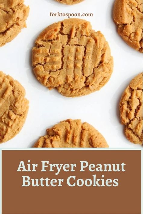 Air Fryer Peanut Butter Cookies, Homemade Oatmeal Raisin Cookies, Three Ingredient Peanut Butter Cookies, Recipes Peanut Butter, Homemade Peanut Butter Cookies, Easy Air Fryer Recipes, Small Batch Cookies, Classic Peanut Butter Cookies, Pumpkin Spice Donut