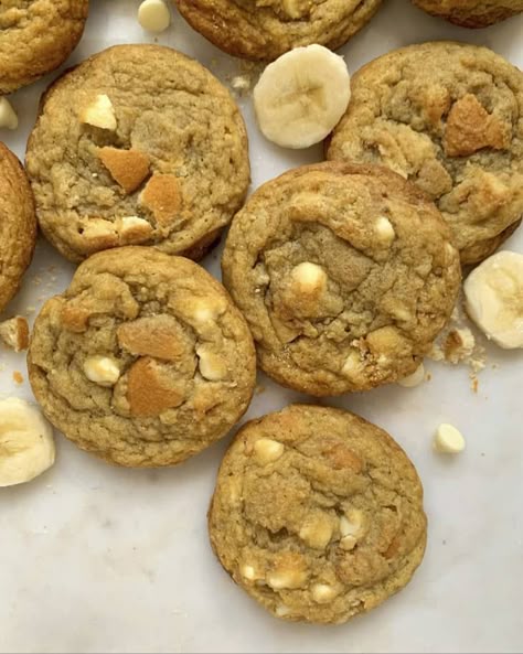 Banana Pudding Cookies, Pudding Cookies Recipes, Corn Avocado, Banana And Egg, Waffle Cookies, Pudding Cookies, Wafer Cookies, Vanilla Pudding Mix, Food History