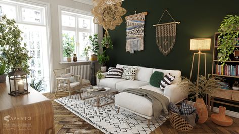 Small Flat, Styl Boho, Living Room, Quick Saves, Home Decor, Home Décor