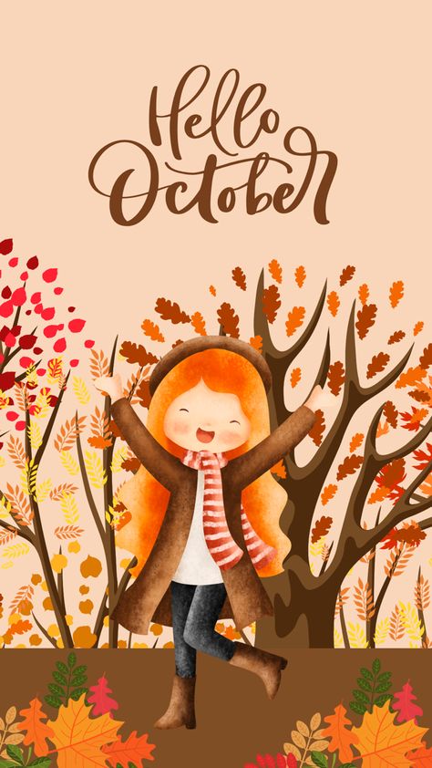 Colorful Hello October Instagram Story by @mayankputri Hello October Instagram Story, October Instagram Story, Hello October Instagram, Autumn Greetings, Font Combos, Create Your Story, Hello October, Autumn 2023, Hello Fall