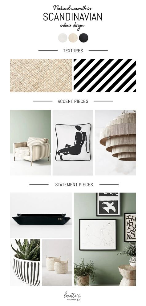 Natural warmth in Scandinavian interior design - Mood board Monday – Livettes Scandinavian Moodboard, Scandinavian Mood Board, Mood Board Interior Design, Materials Board Interior Design, Scandi Interior, Board Interior Design, Mood Board Interior, Scandinavian Style Home, Interior Design Website