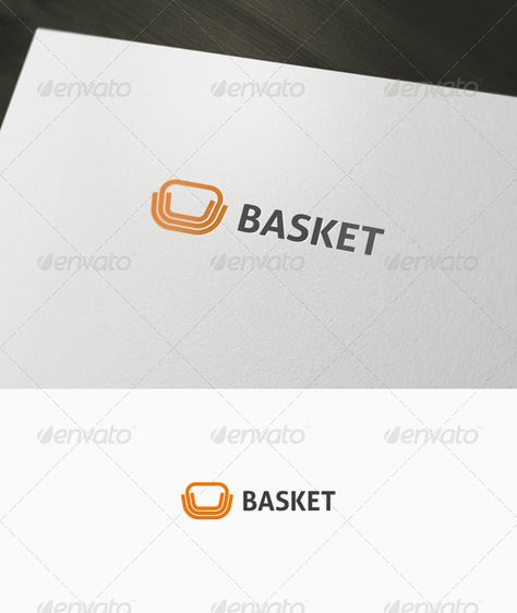 Basket Logo Design, Logo Design Fonts, Diy Birthday Gifts For Dad, Abstract Logos, Fonts Ideas, Branding Corporate, Design Fonts, Ecommerce Logo, Online Logo Design