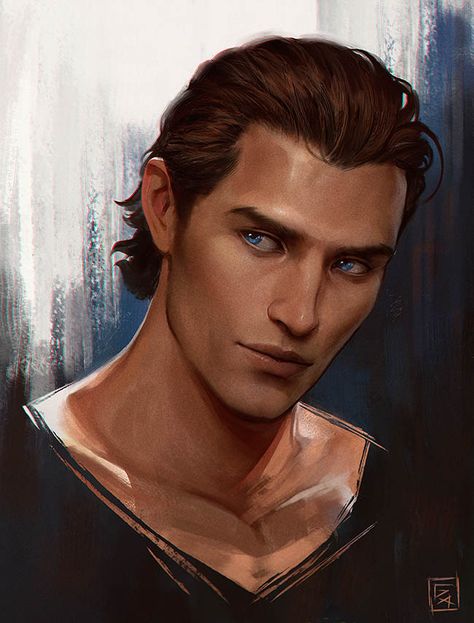 Sebastian Vael, Dragon Age 2, Fantasy Role Playing, Fantasy Portraits, Dragon Age Inquisition, Human Male, Fantasy Male, Character Design Male, Medieval Fantasy