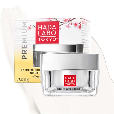 Treat dry menopausal skin with Hado Labo Tokyo’s new premium line | HELLO! Hado Labo, Extra Dry Skin, Skincare Brand, Hormone Imbalance, Dehydrated Skin, Night Creams, Retinol, Active Ingredient, Fragrance Free Products