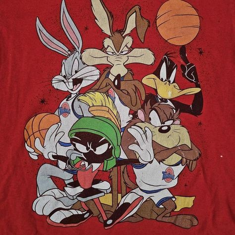 Vintage Medium Top Space Jam Looney Tunes T-Shirt Red Double Sided Graphic

This is a vintage Space Jam Looney Tunes T-shirt in red with a double-sided graphic design. The shirt features short sleeves, a round neckline, and is made of cotton. It is size M, machine washable, and has a regular fit. The Space Jam brand shirt is suitable for men and is themed around the Space Jam franchise, making it perfect for the summer, fall, and spring seasons.

Please see picture showcasing products flaws

This item is preowned. Measurements are included in pictures. Please inspect pictures to make sure they are up to your standards and reach out with any questions. Vintage Space, Space Jam, Branded Shirts, Spring Season, Looney Tunes, See Picture, The Space, Summer Fall, Round Neckline