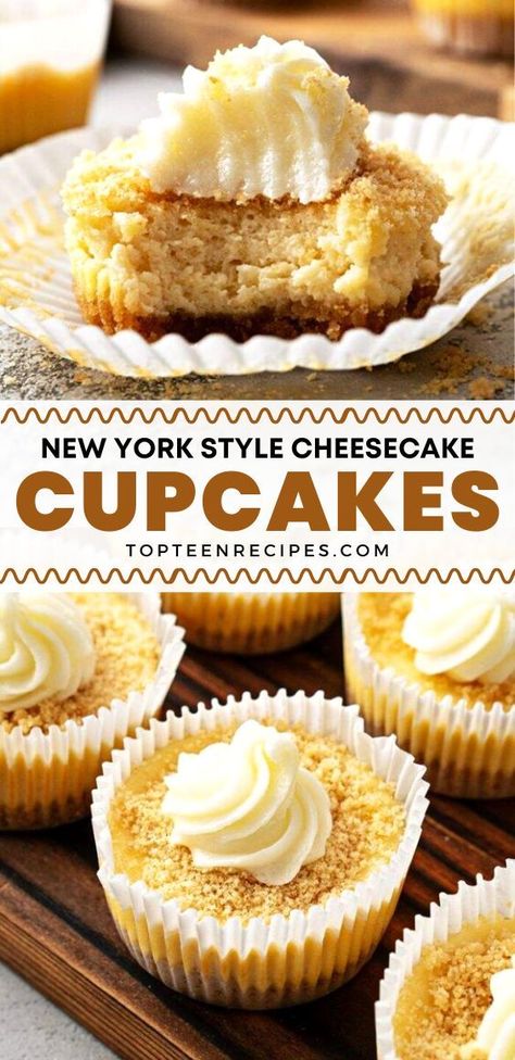 Cheesecake Flavors Ideas, Quick And Easy Cheesecake, Cheesecake Flavors, Ultimate Cheesecake, Cupcake Decorating Techniques, Cheesecake Cupcakes Recipe, American Dessert, New York Style Cheesecake, American Desserts