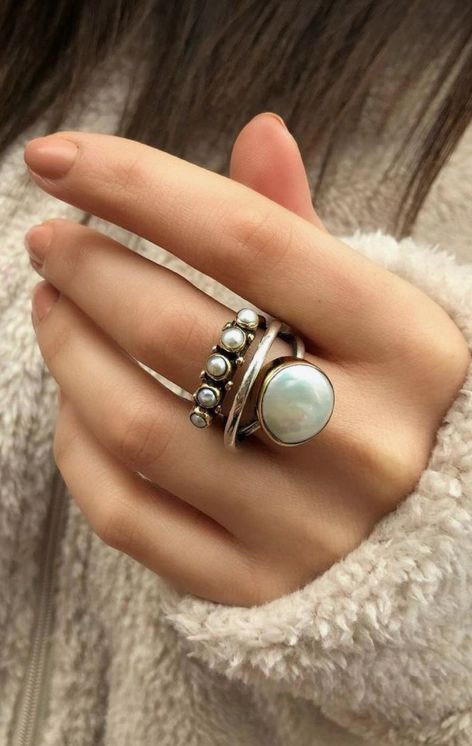 Tahitian Pearl Ring, Mothers Gifts, Silver Pearl Ring, Western Necklaces, Products Photography, Pearl Engagement Ring, Textured Ring, Cabochon Jewelry, Jewelry Photography