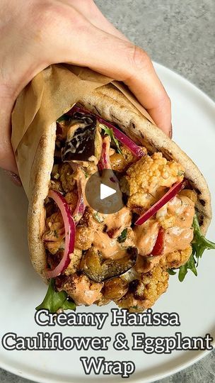 Caitlin Greene, Lime Chickpea Cauliflower Wrap, Green Lentil Falafel, Harissa Tahini Cauliflower, Taste Made, Whole Foods Market, Recipe Of The Day, Food Waste, Healthy Lunch