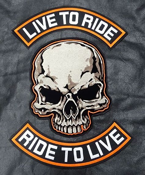 Live To Ride Ride To Live Harley, Biker Jacket Patches, Patch Jacket Ideas, Biker Vest Patches, Marilyn Monroe Artwork, Patch Bag, Harley Davidson Artwork, Motorcycle Patches, Patch Jacket