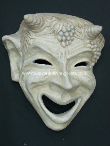 masks of greek comedy - Google Search A very traditional Pan image. What are your visions for Pan for this play, Stephen?  Traditional or otherwise? Greek Theatre Masks, Greek Theater Masks, Greek Masks, Greek Mask, Cultural Masks, Statues Greek, Ancient Theatre, Zeus Statue, Ancient Greek Theatre